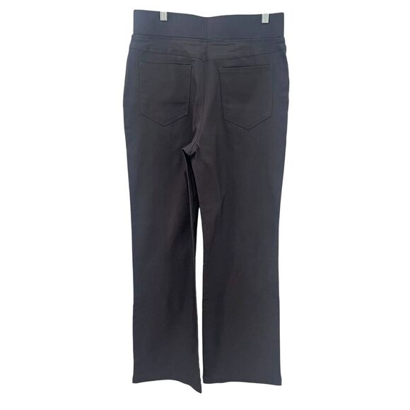 Ease Trousers Women's High Waisted Straight Leg Stretchy GrayPants Size Large - Picture 5 of 12